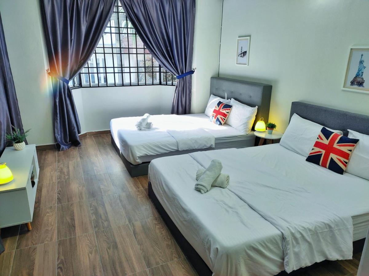 Semi-Detached, Up To 21 Pax, 4 Bedrooms, 3 Bathrooms, 4 Car Parks By Star Home Bayan Lepas Luaran gambar